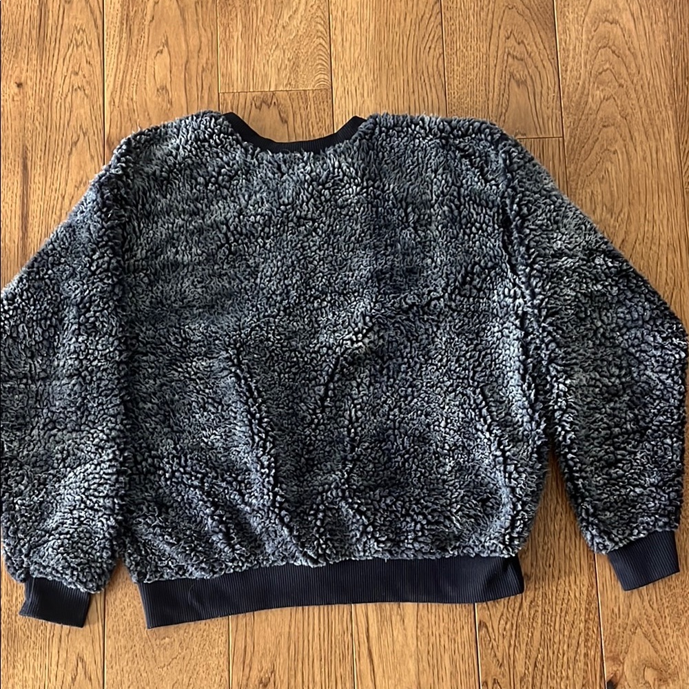 Cozy Charcoal Fleece Sweater